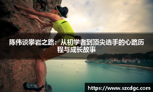 陈伟谈攀岩之路：从初学者到顶尖选手的心路历程与成长故事