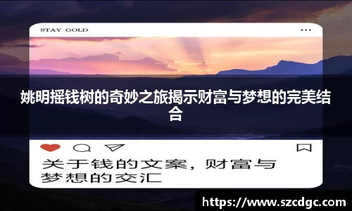 姚明摇钱树的奇妙之旅揭示财富与梦想的完美结合