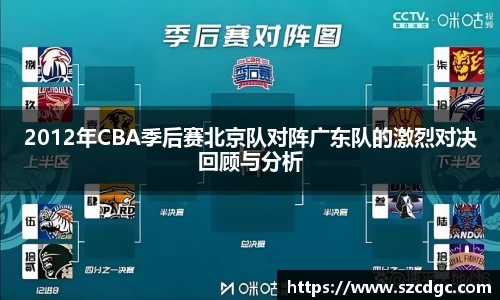 2012年CBA季后赛北京队对阵广东队的激烈对决回顾与分析